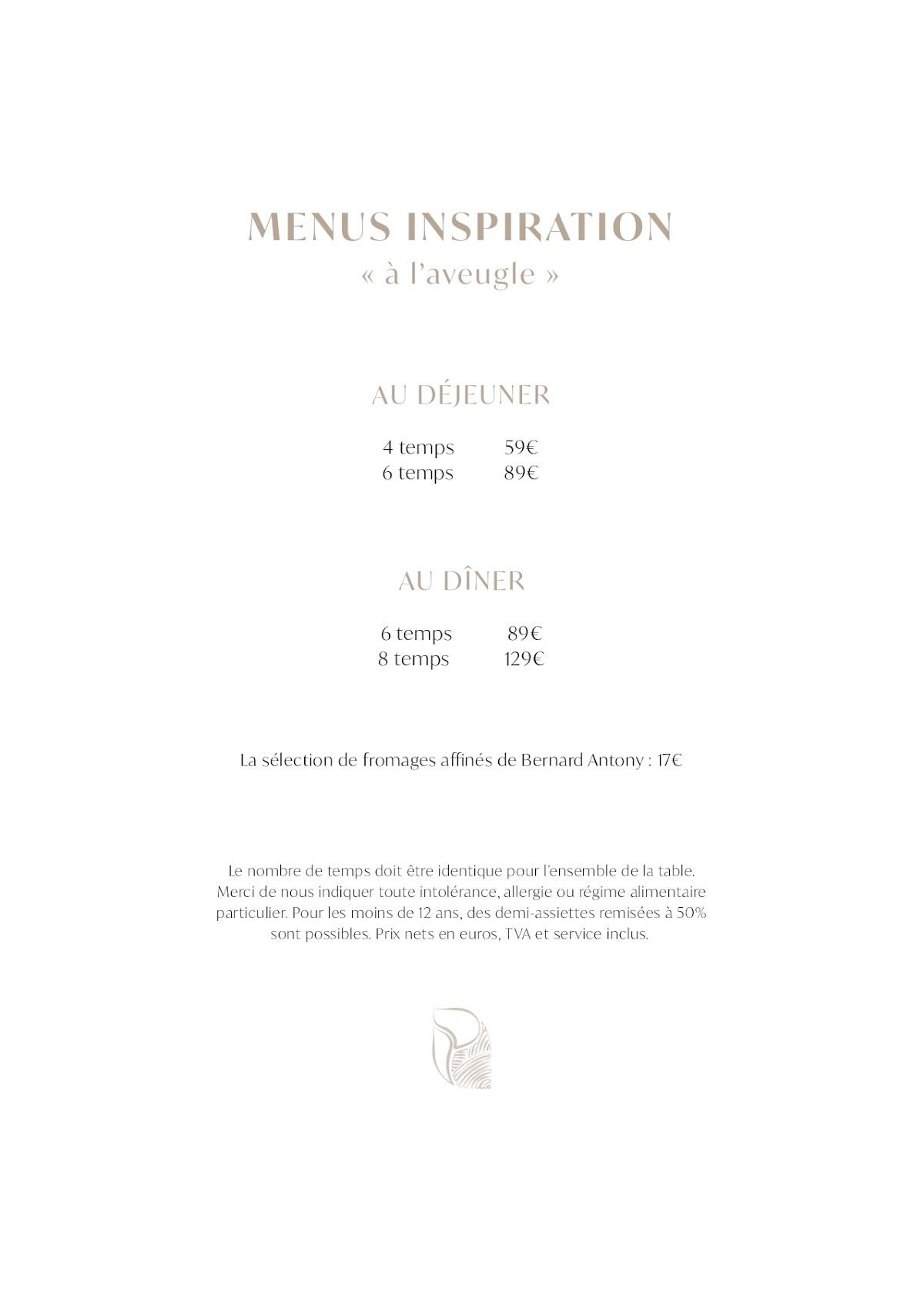 Menu de Patern