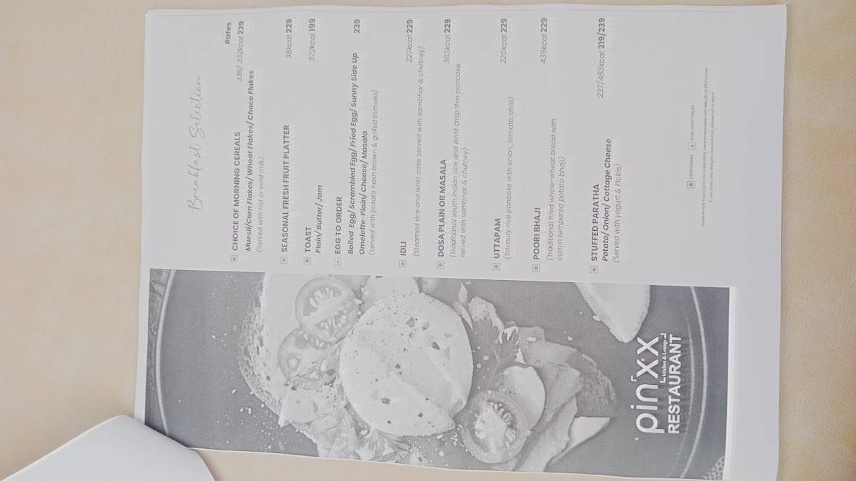 Kapil Dev's Elevens menu