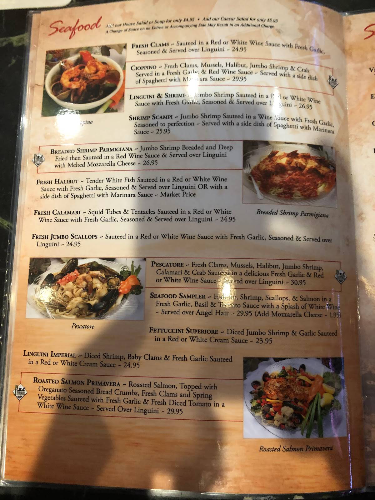 Menu at DeLucia's Italian Restaurant & Bar, Lake Forest, Rockfield Blvd 2s