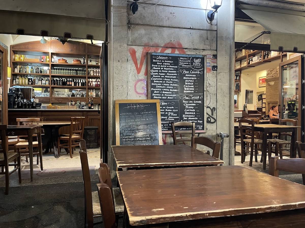 Menu di Peppo al Cosimato 
