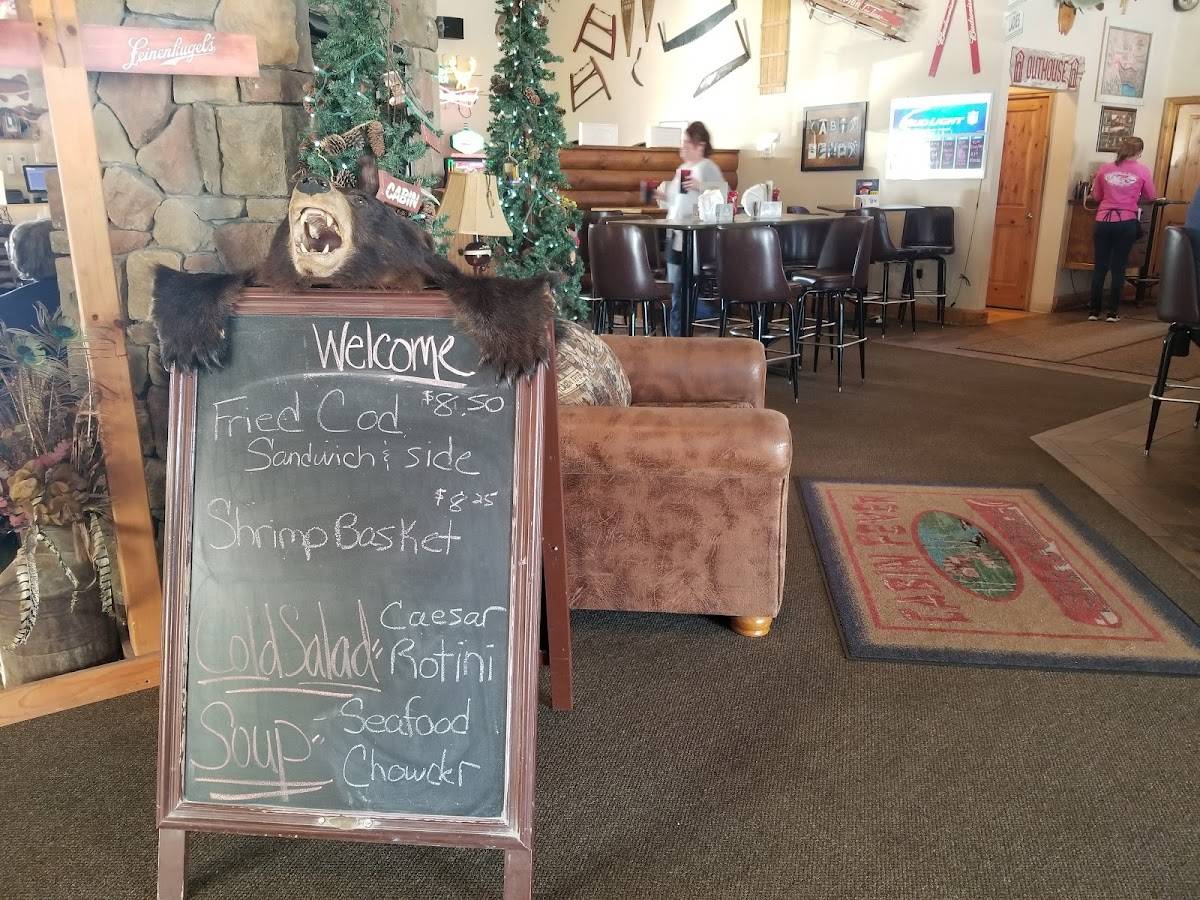 Menu at Cabin Fever Bar & Grill, Peru