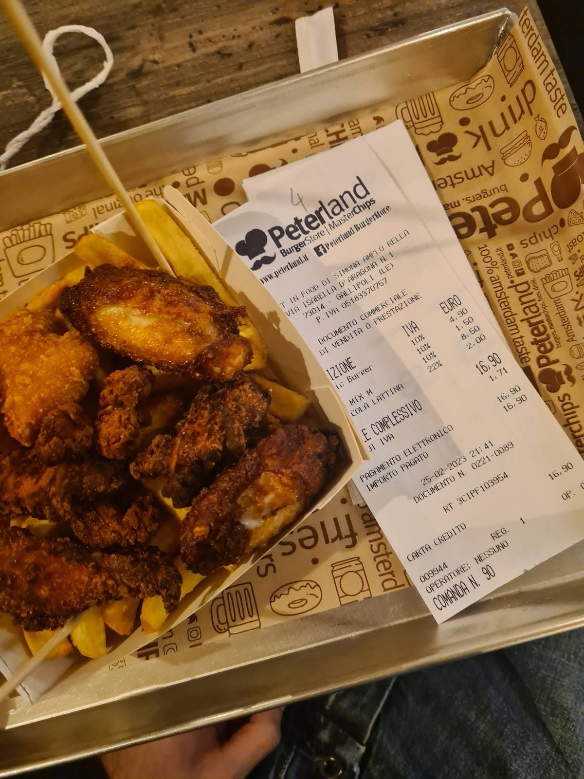 Menu di Peterland 