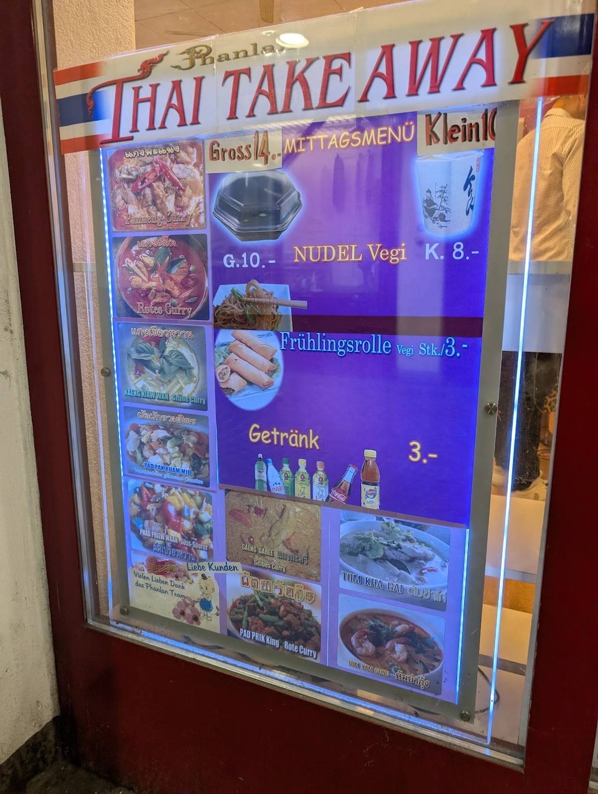 Menu di Phan Lan 