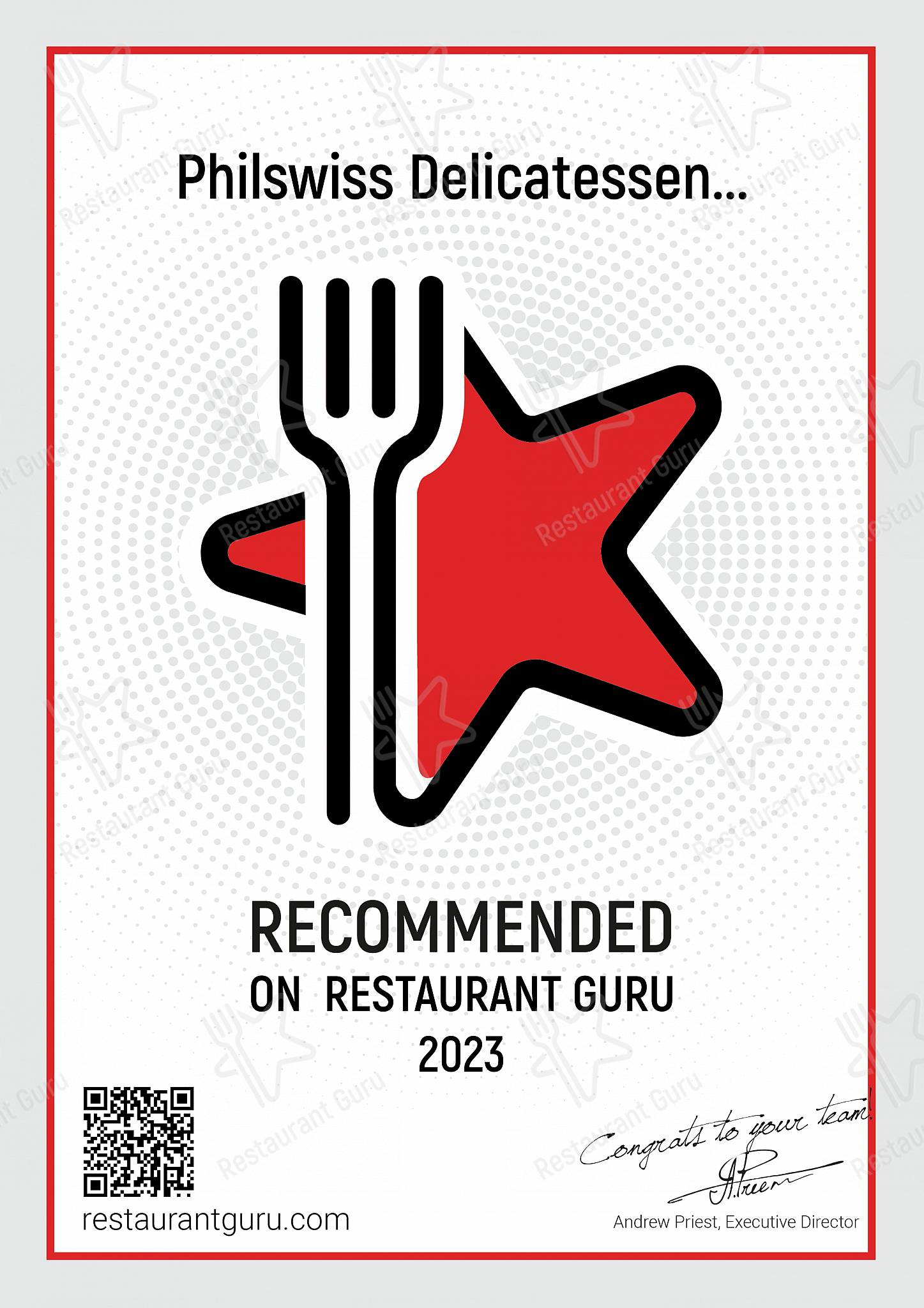 Menu di Philswiss Delicatessen, Essen & Trinken, Mittagsmenü & Abendessen Take Away, Catering* 