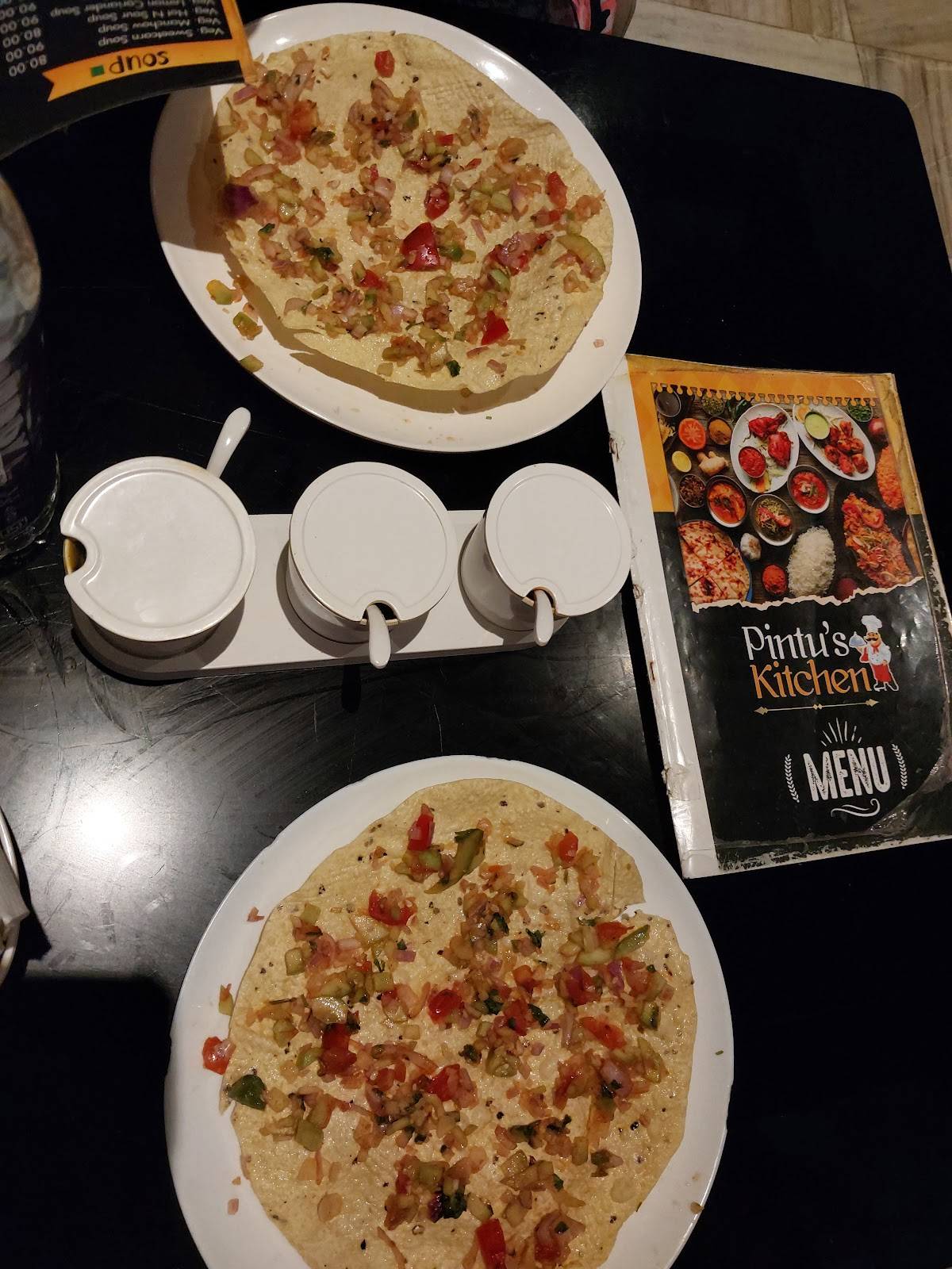 Pintu's Kitchen menu