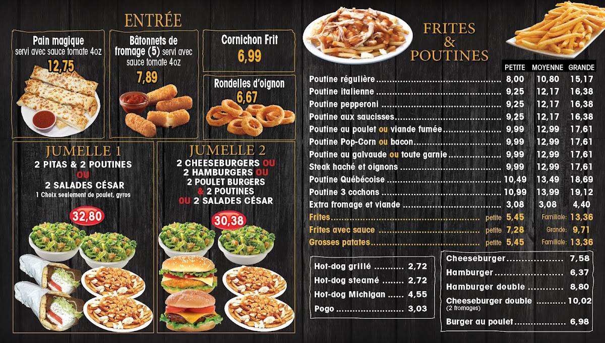 Menu de Restaurant Barba's