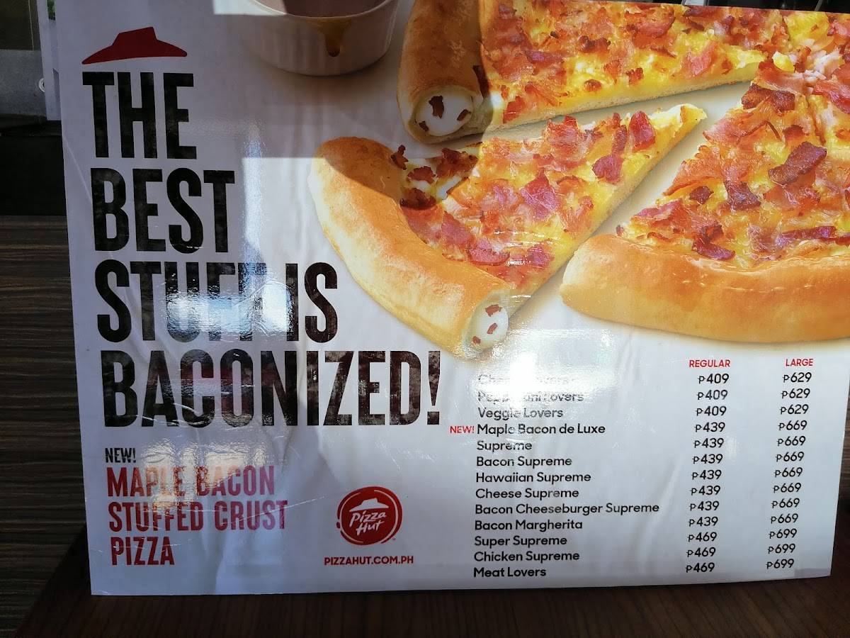 Menu at Pizza Hut Baguio Marcos Hiway pizzeria, Baguio, Pizza Hut