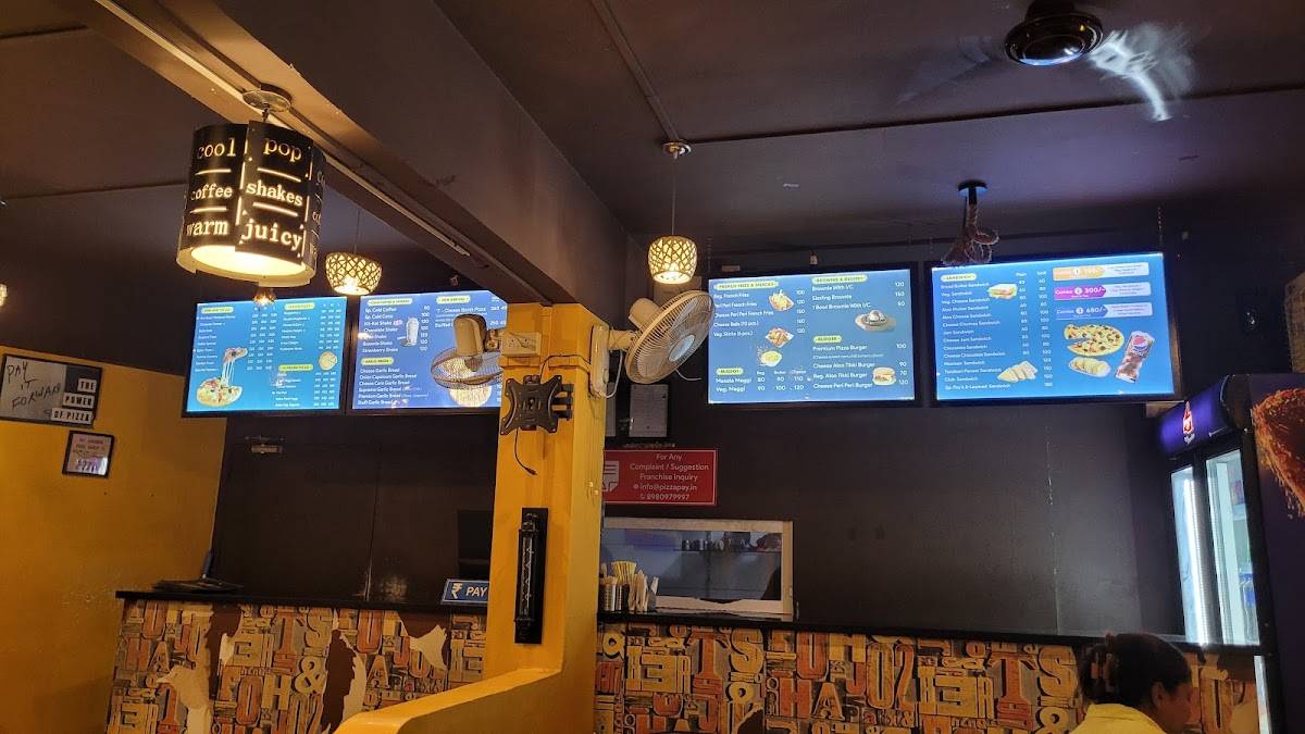 Pizza Pay menu