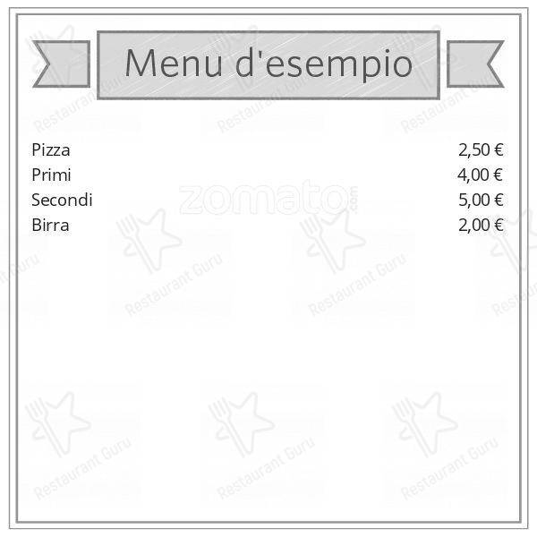 Menu di Pizza Pasta E Sfizi 