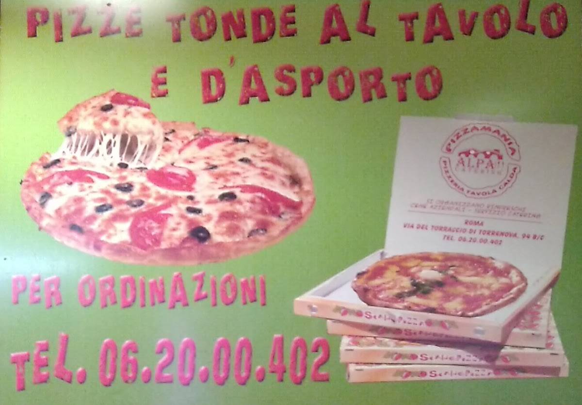 Menu di Pizzamania Duepuntozero 