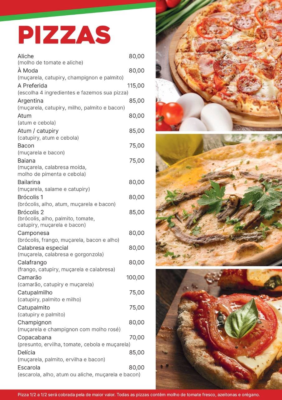 Pizzaria Local Kent cardápio