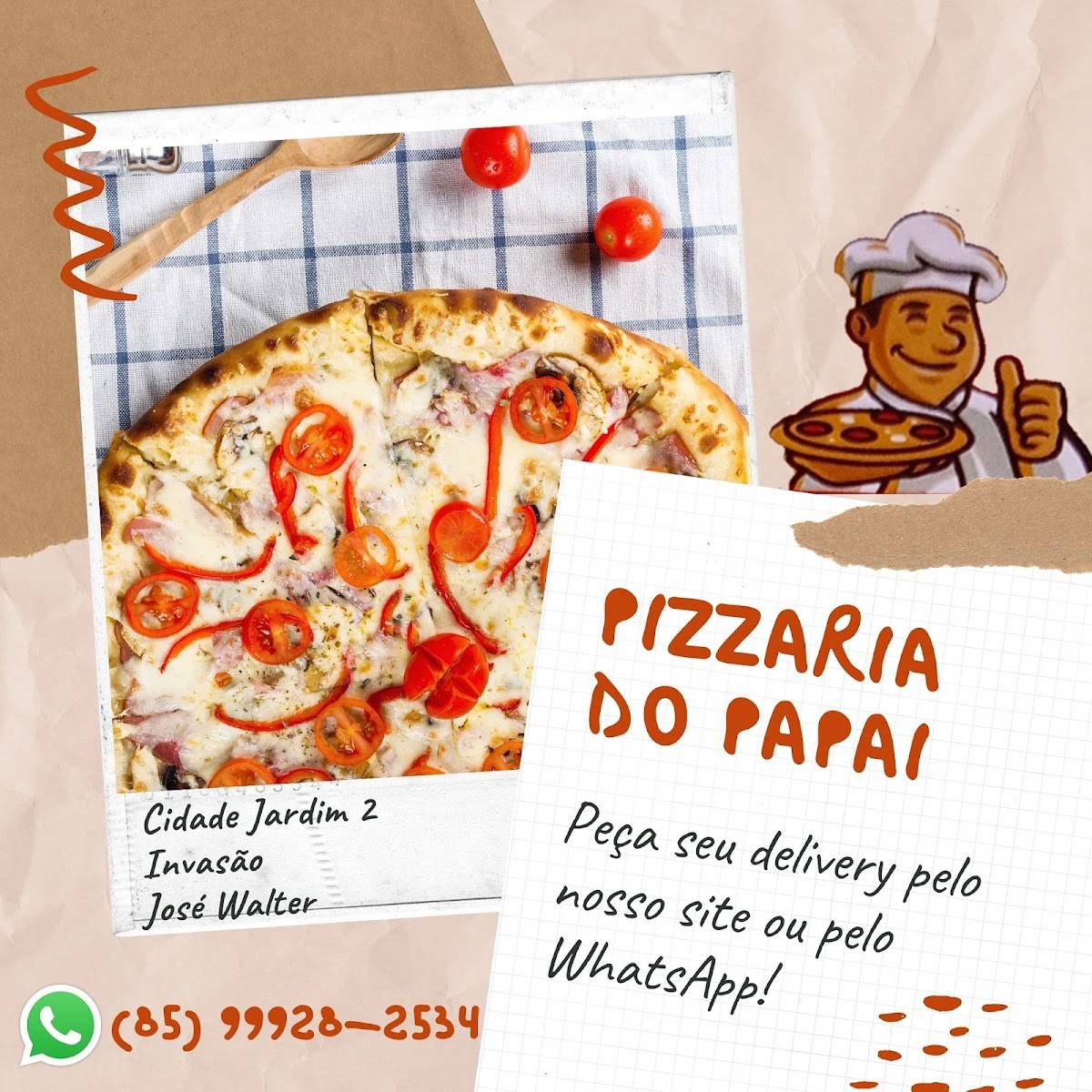 Pizzaria do Papai cardápio