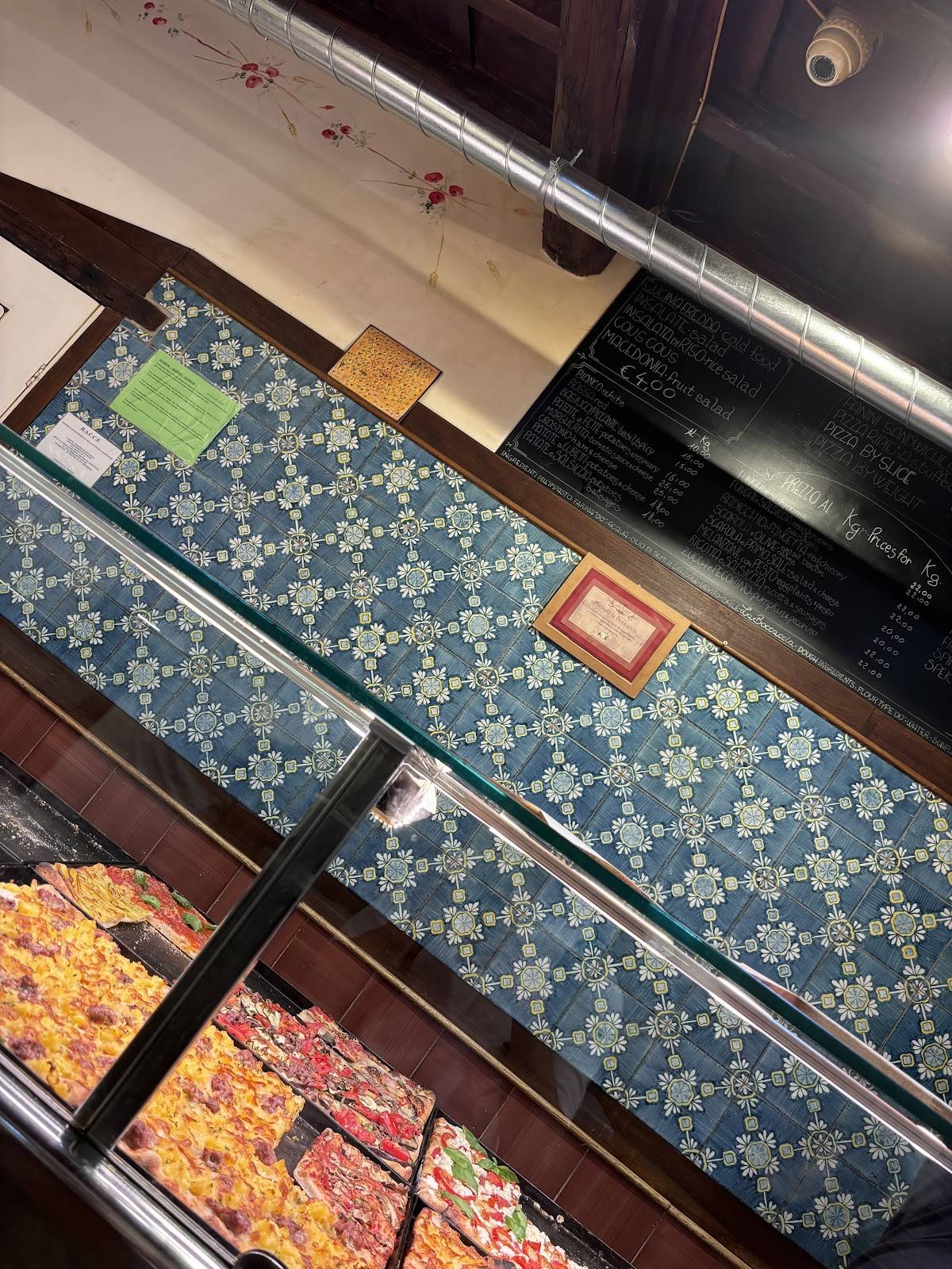 Menu di Pizzeria La Boccaccia 