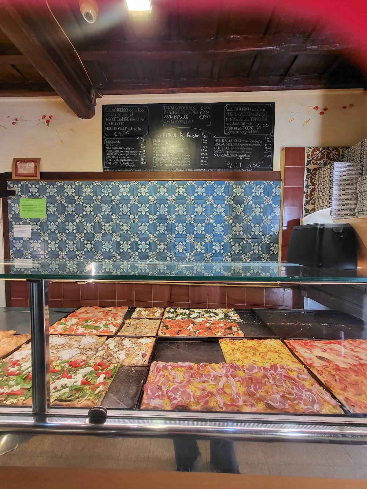 Menu di Pizzeria La Boccaccia 