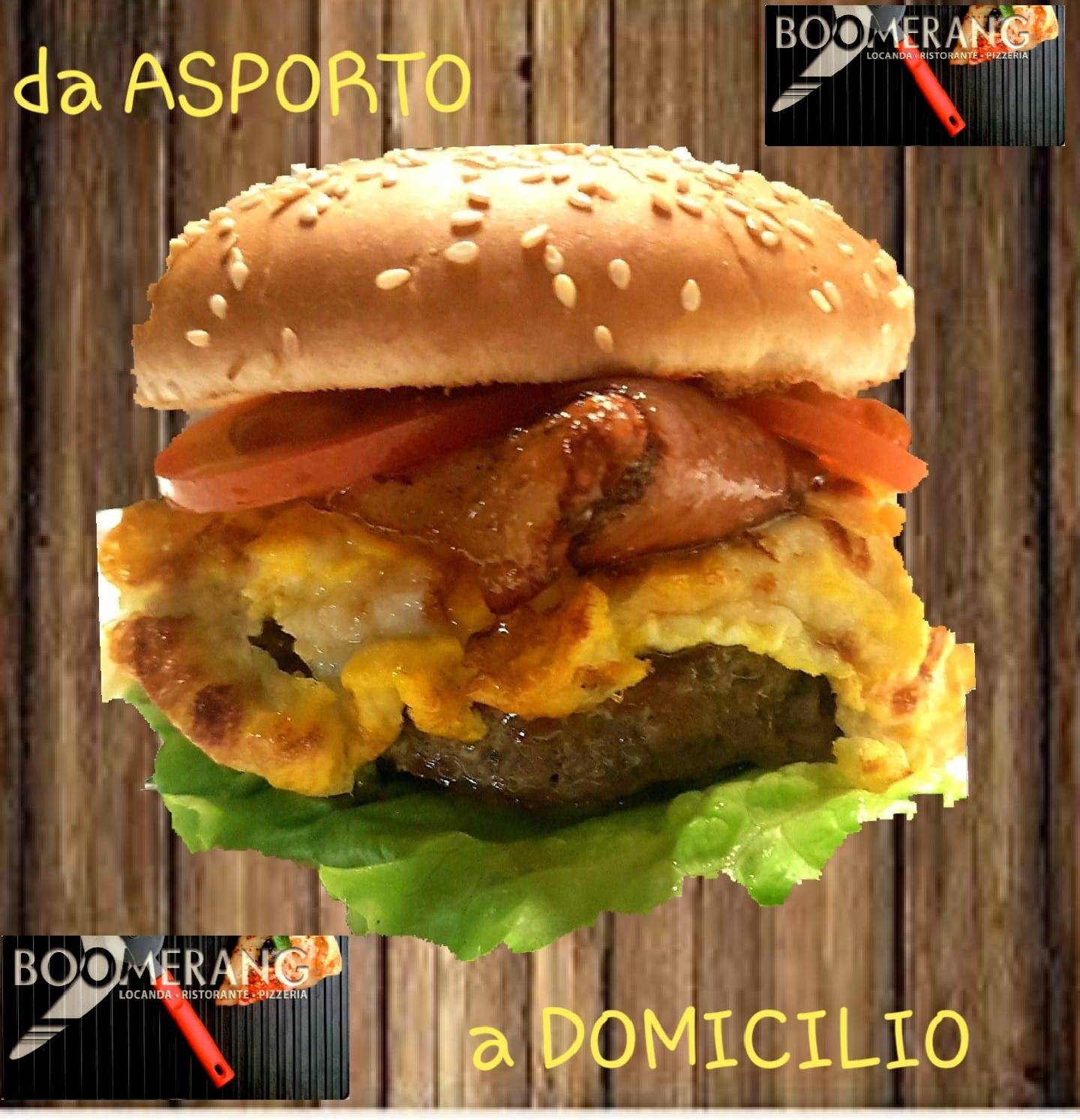 Menu di Pizzeria Boomerang 
