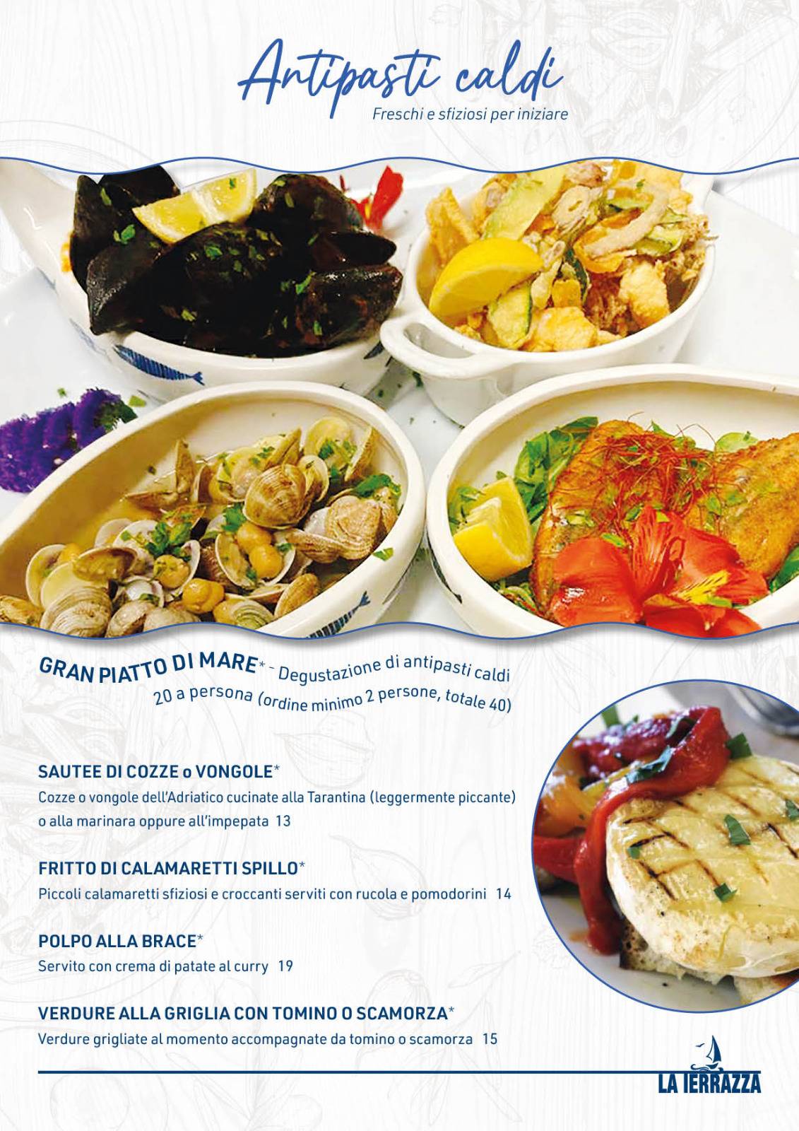 Menu di La Terrazza 