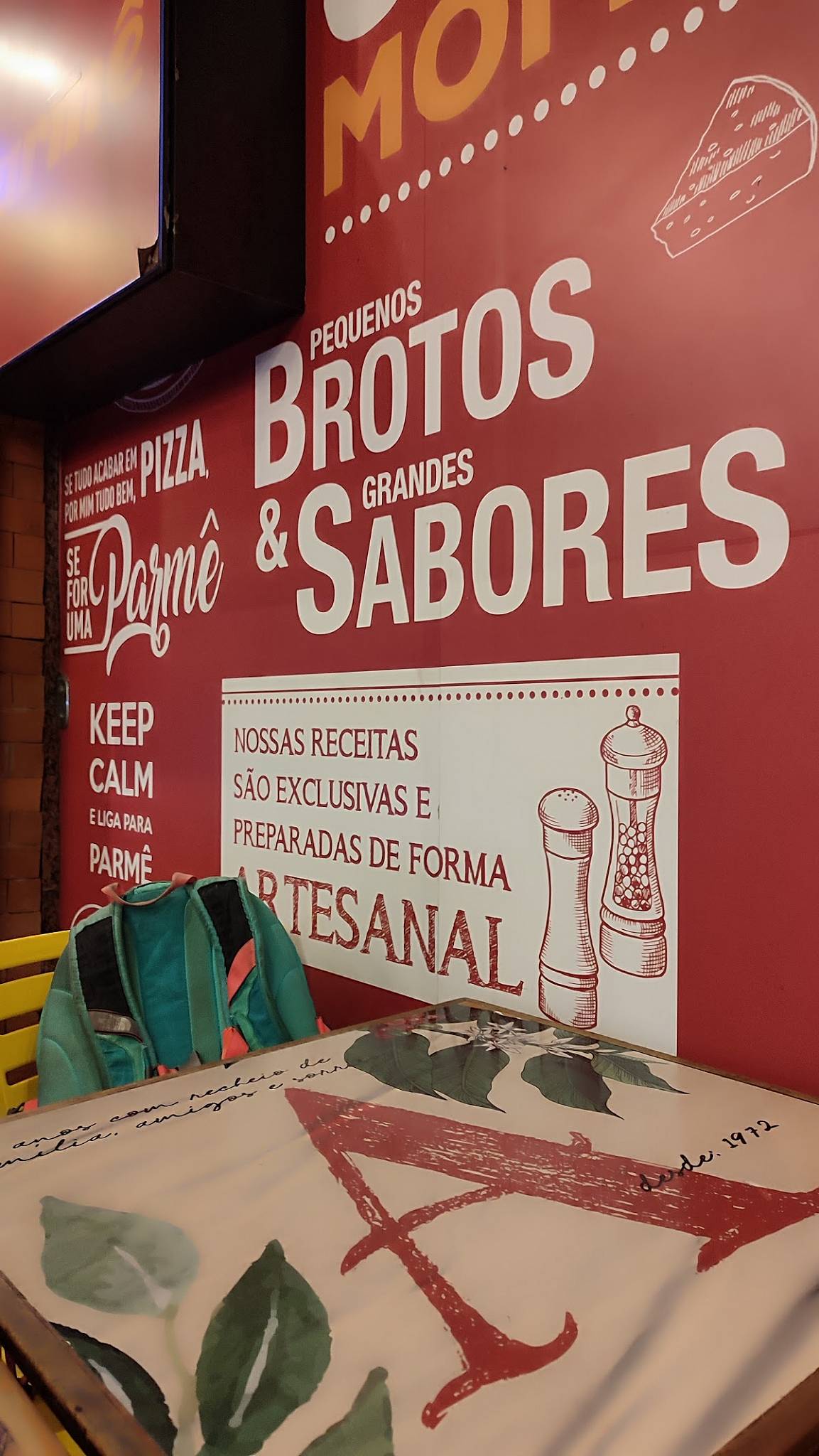 Parmê Restaurante cardápio