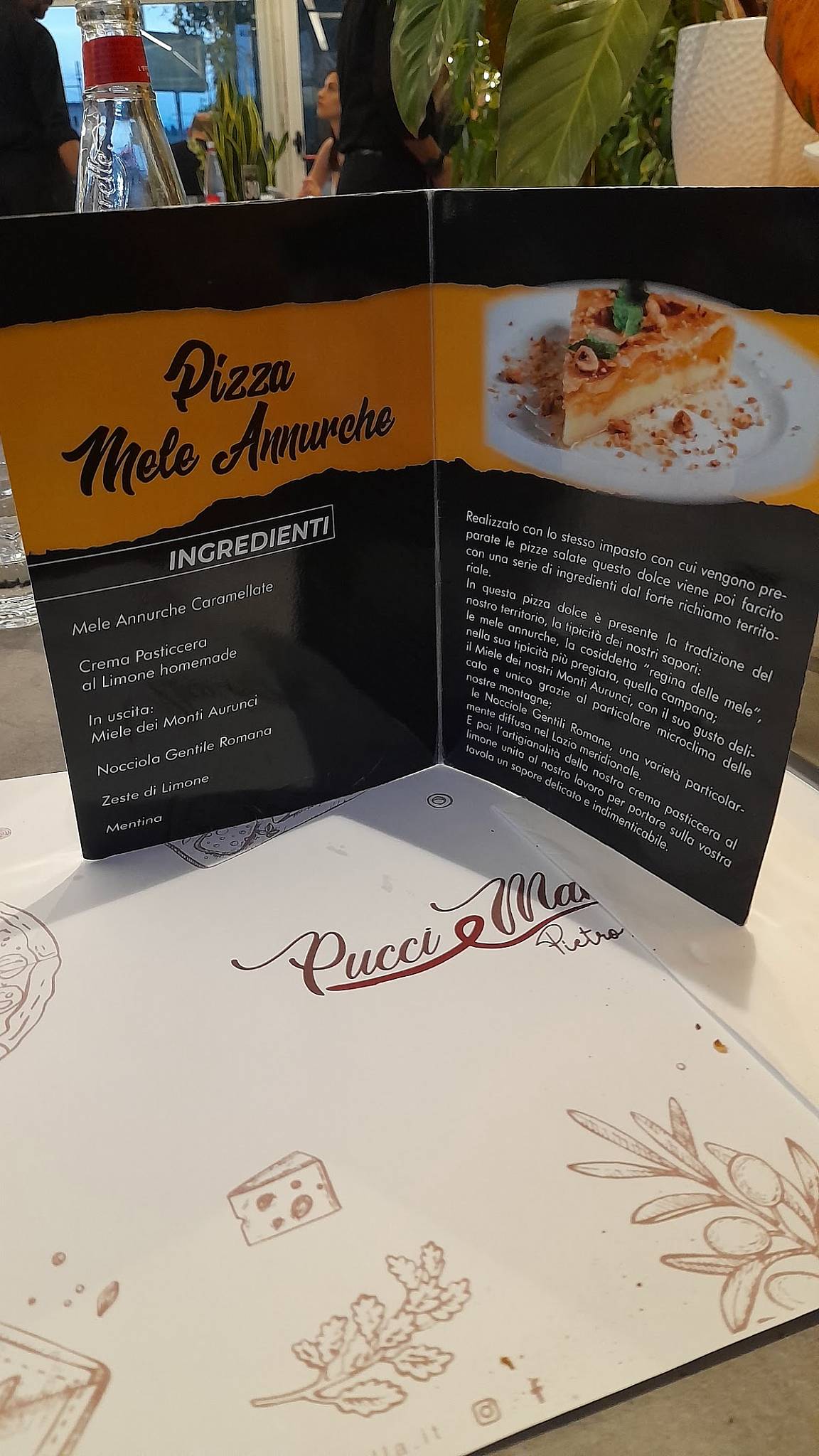 Menu di Pizzeria Pucci e Manella 