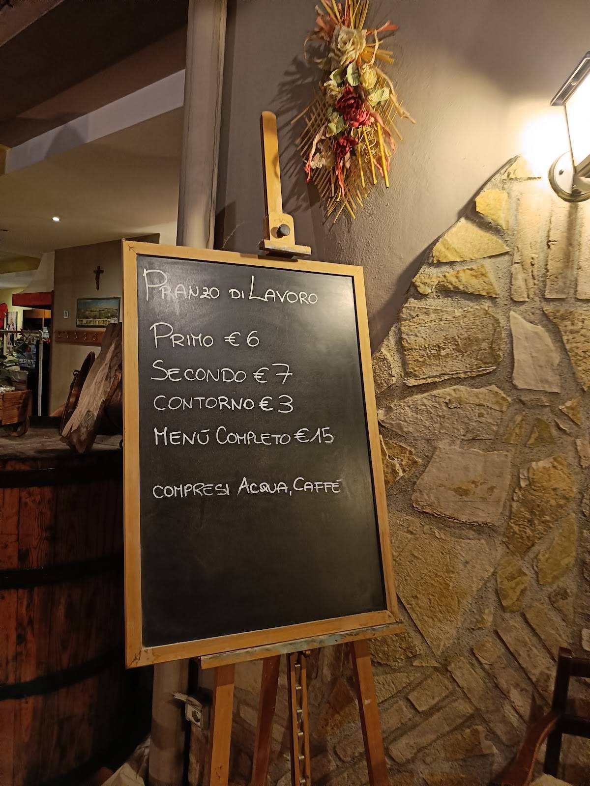 Menu di Pizzeria Ristorante Al Vertice 