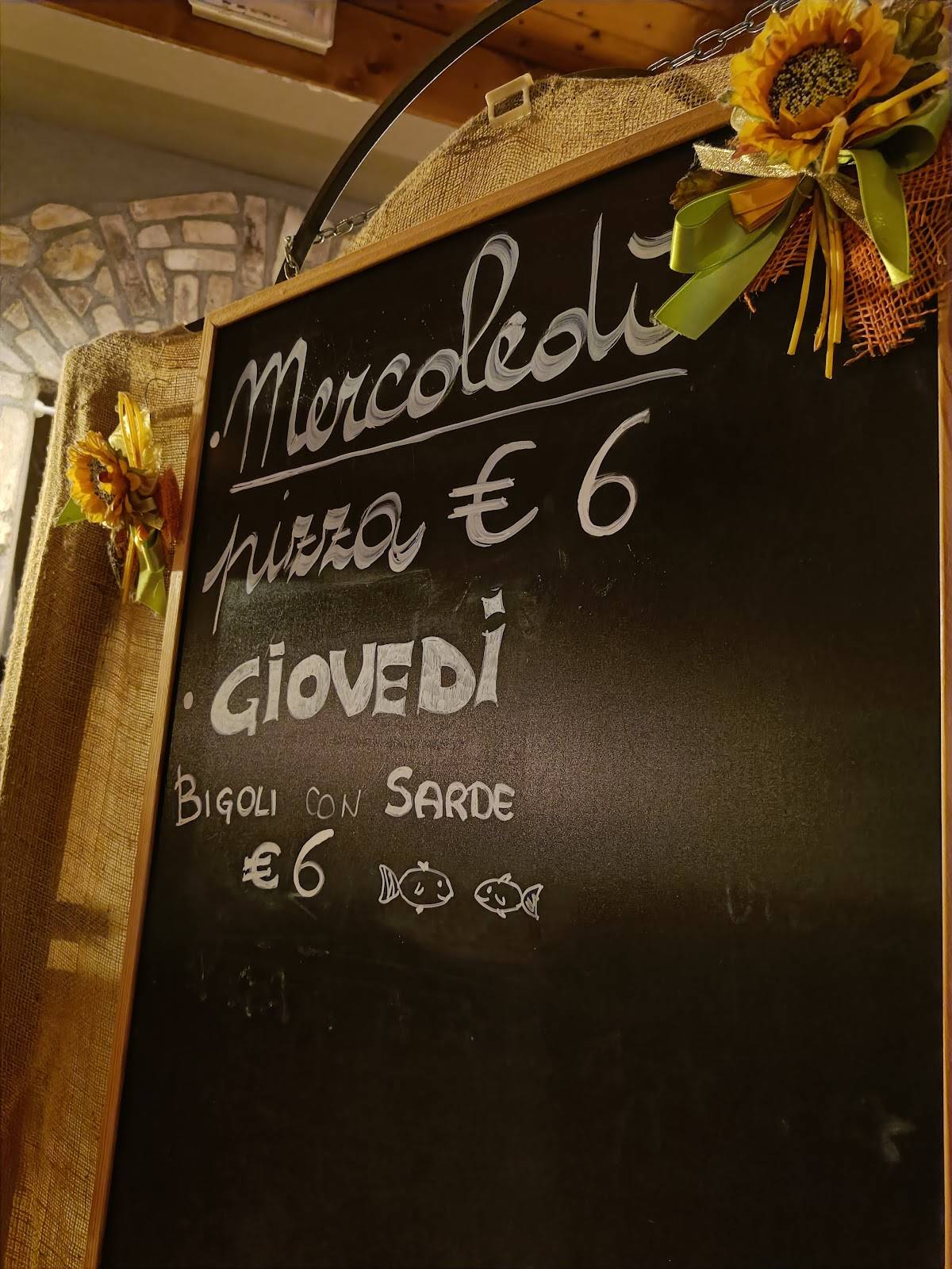 Menu di Pizzeria Ristorante Al Vertice 