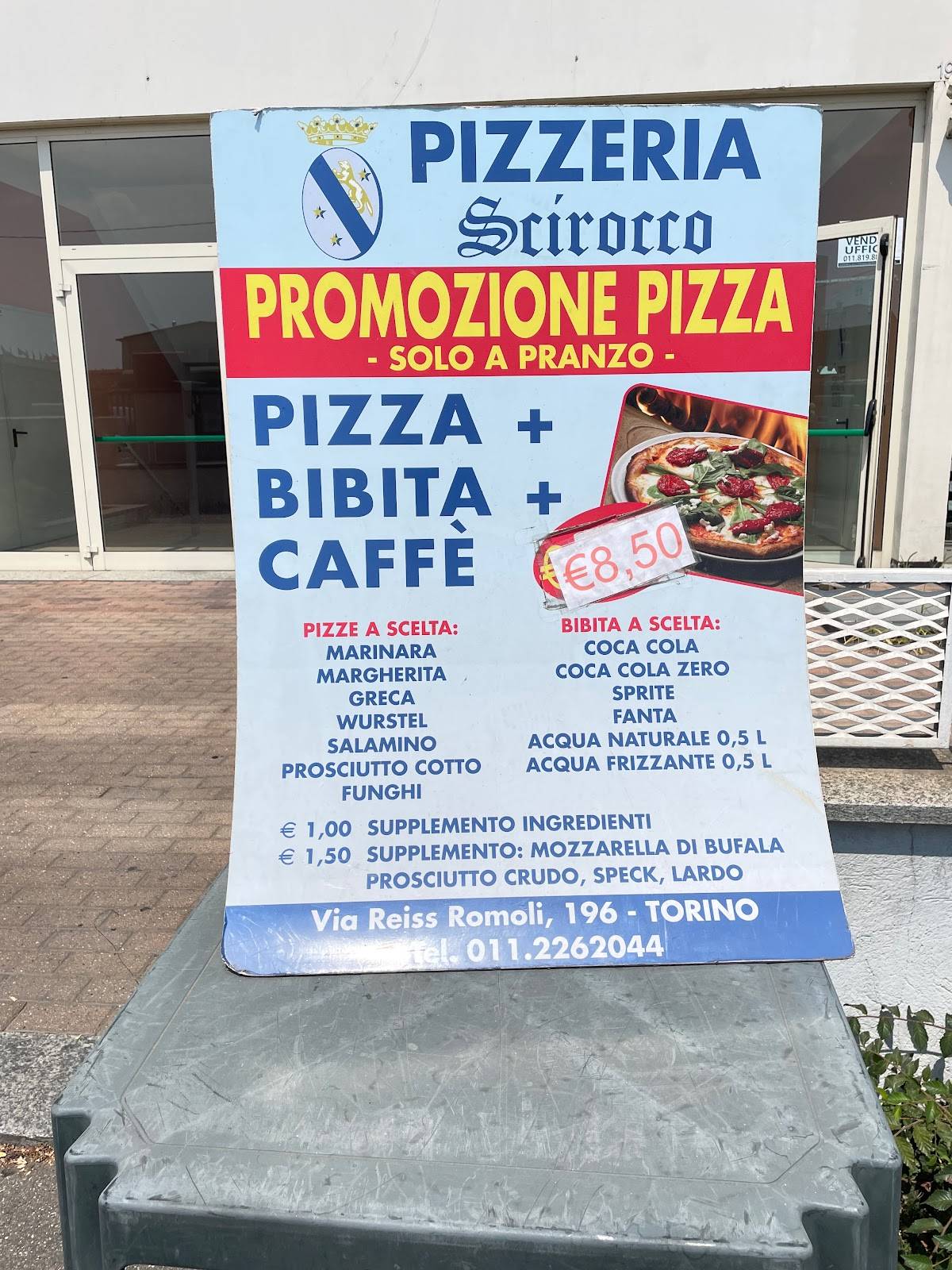 Menu di Scirocco 