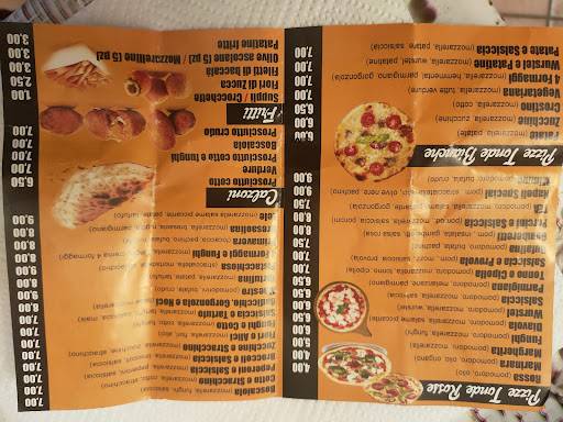 Menu de Pizzeria Undici