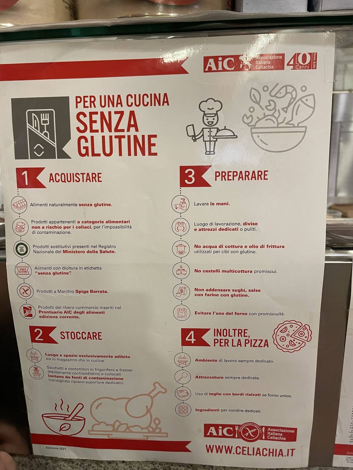 Menu di Pizzeria dal Pelato Rosso di Alfonso serafino 