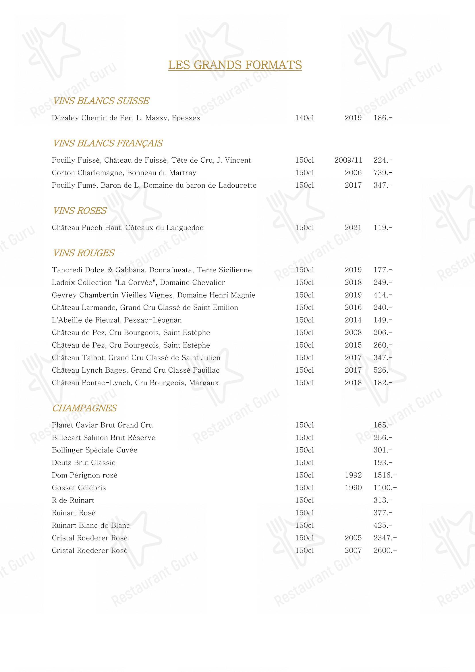 Ночное меню per Planet Caviar ristorante