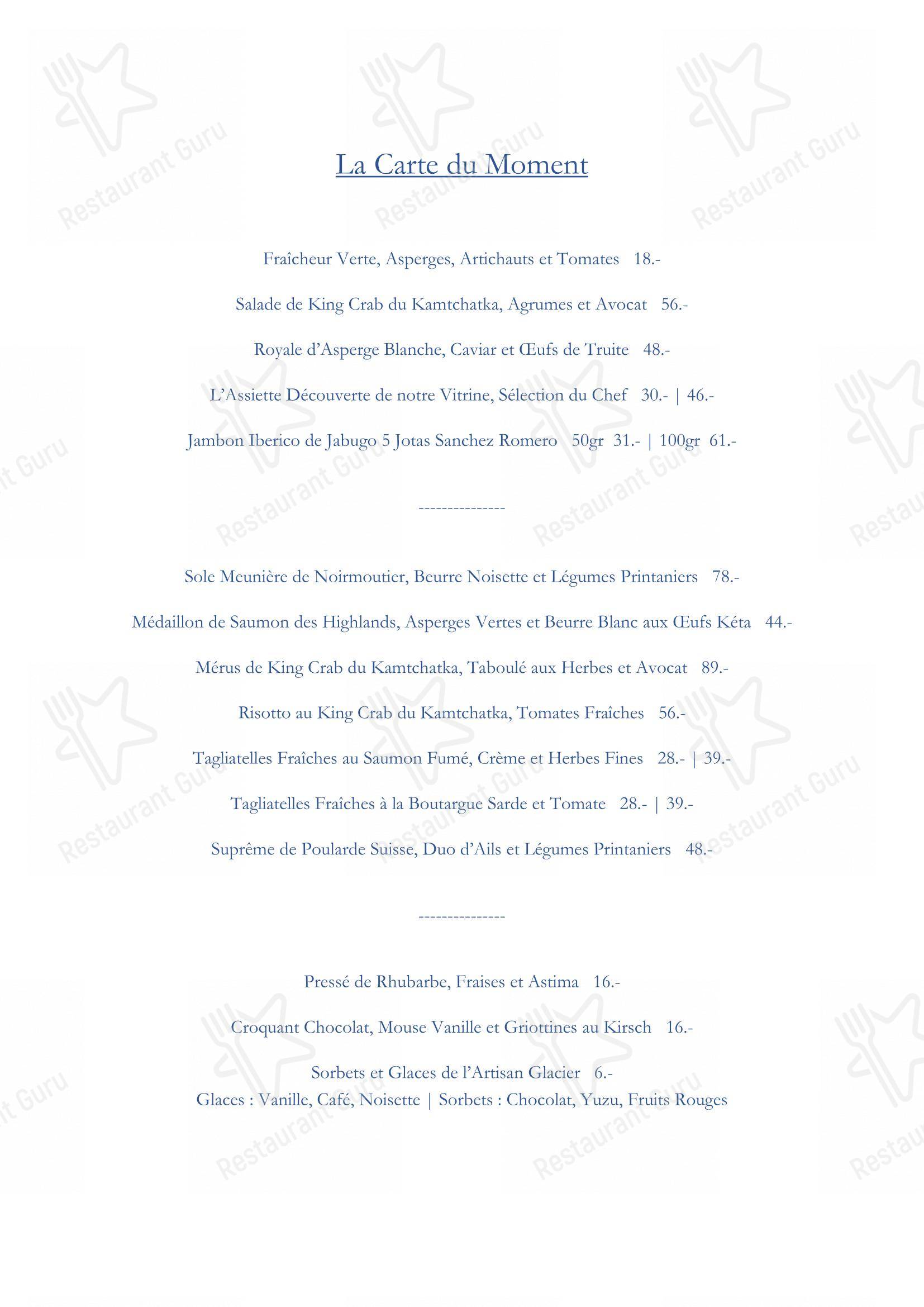 菜单 per Planet Caviar ristorante
