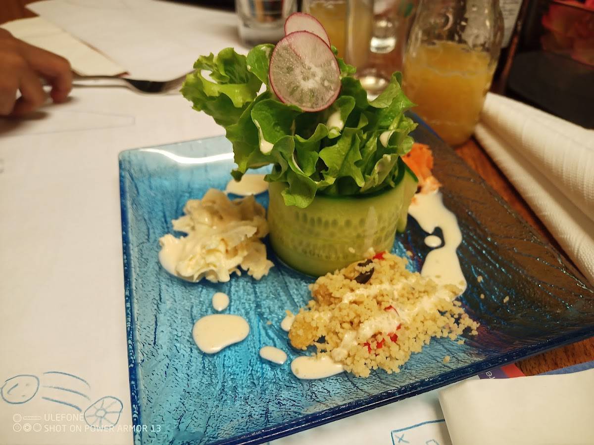 Menu di Auberge Au Milieu du Monde 