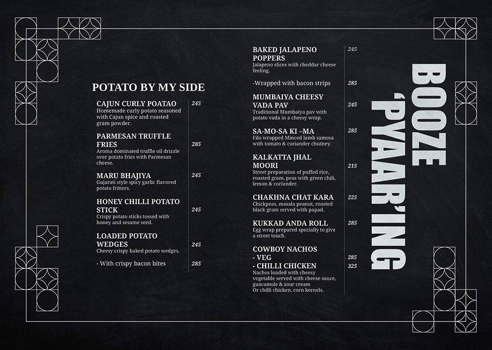 AIR, jüSTa Sajjangarh menu