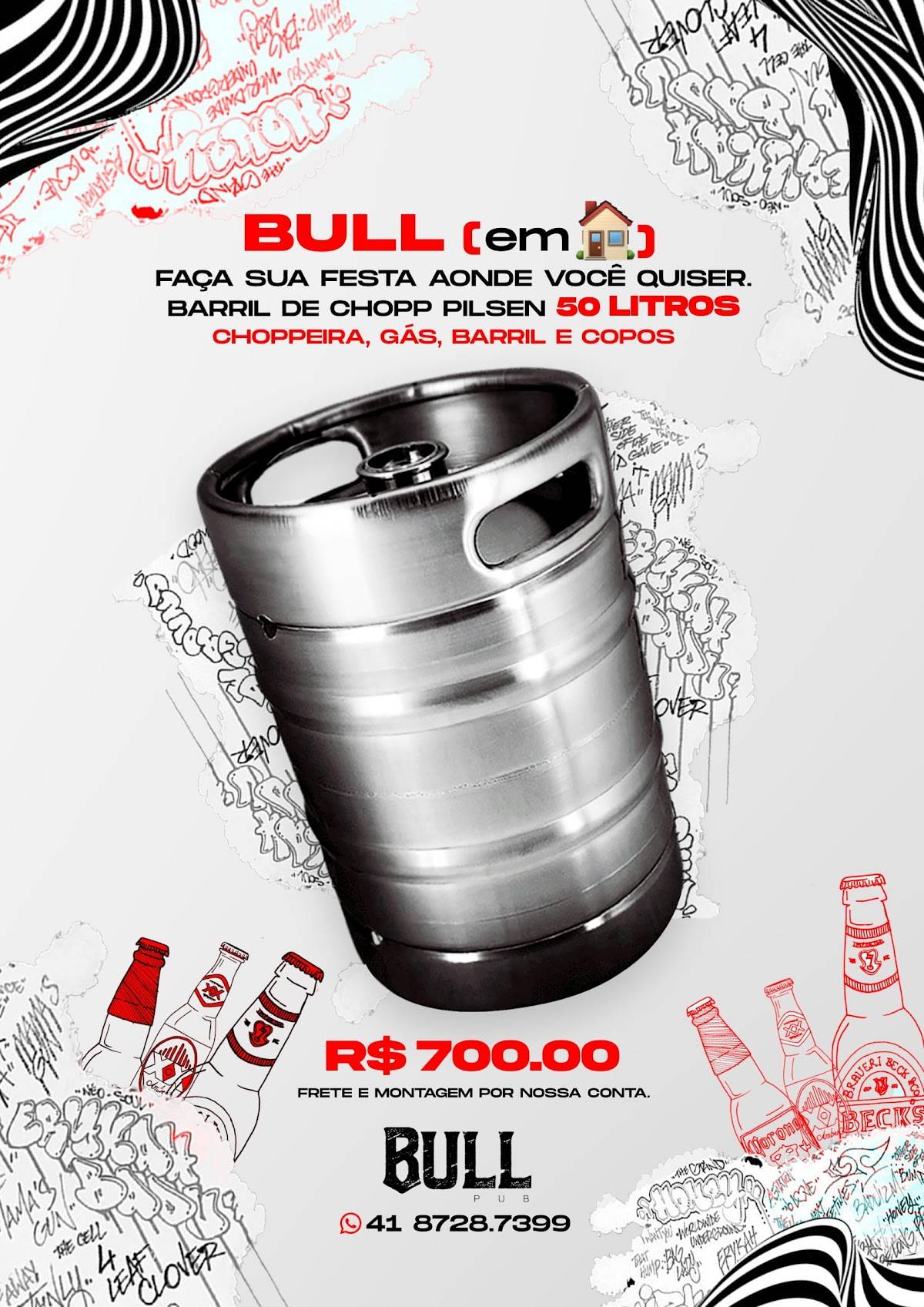 BULL PUB BAR cardápio