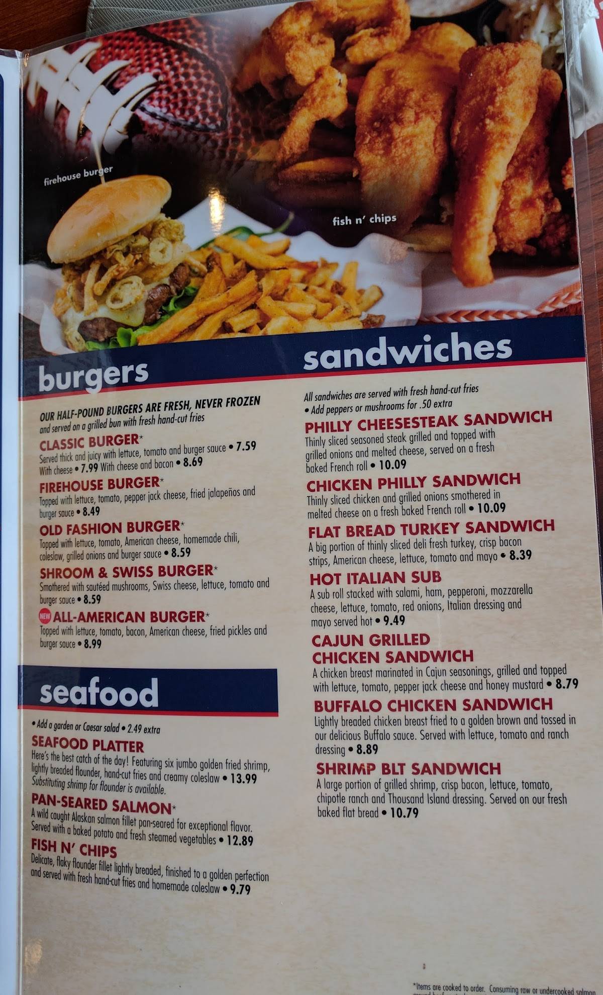Kickback Jacks Greensboro Menu 88 - eyugi2r