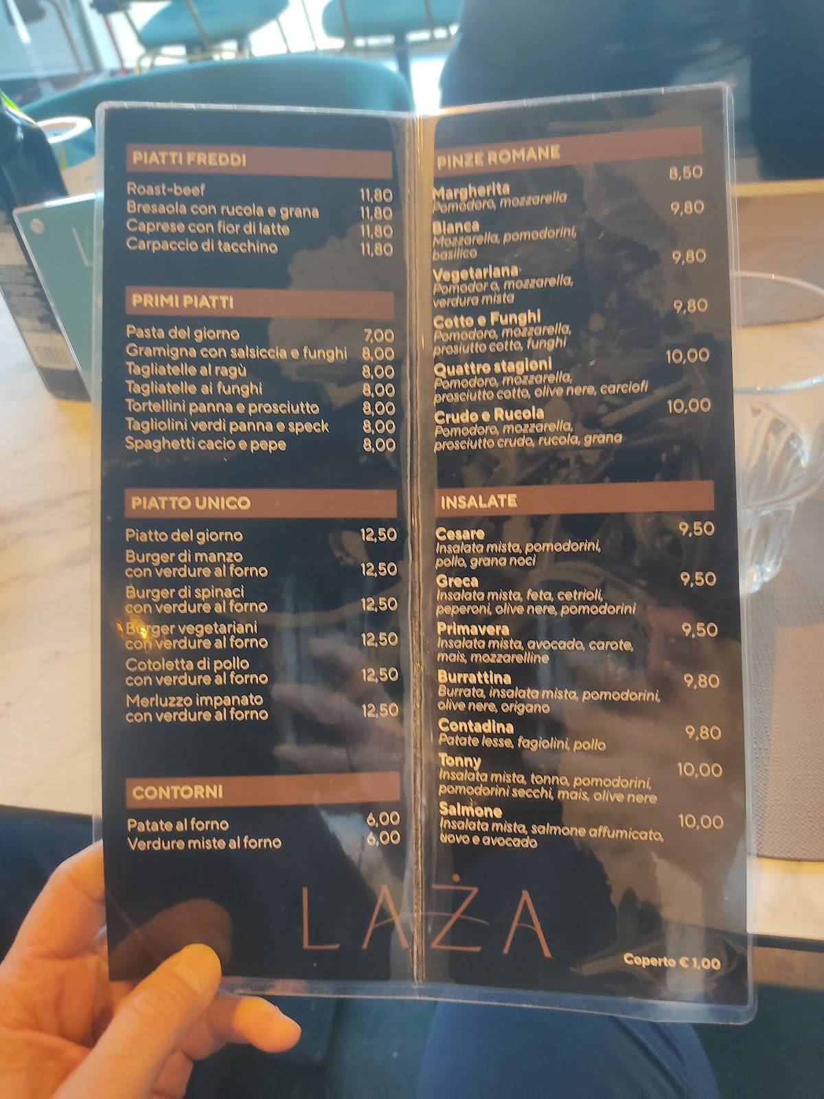 Menu di Laza Bar 