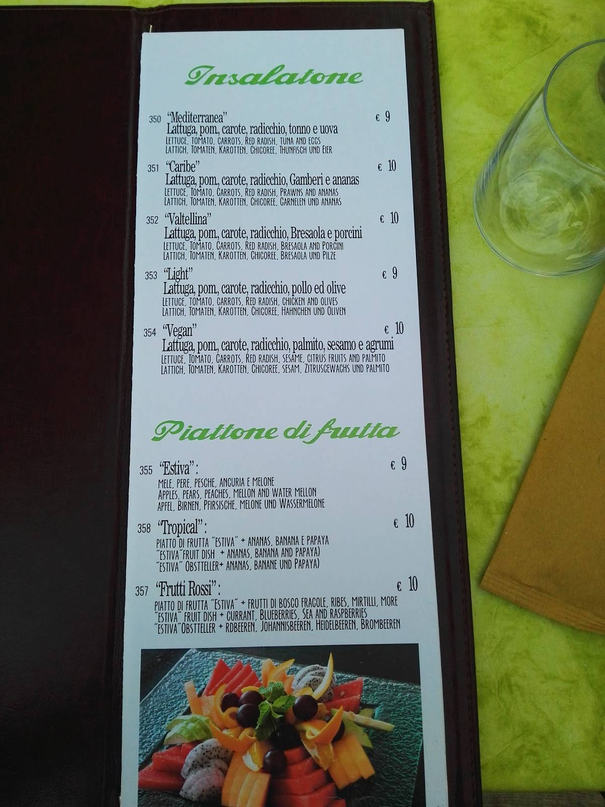 Menu di Victoria Beach 