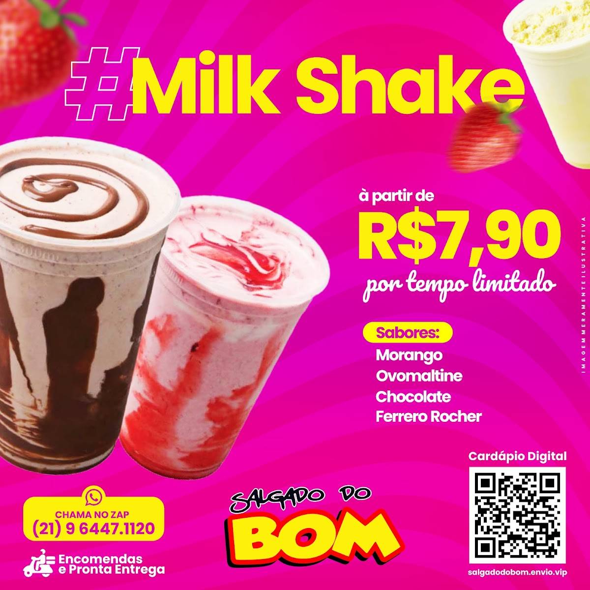 Salgado Do Bom cardápio