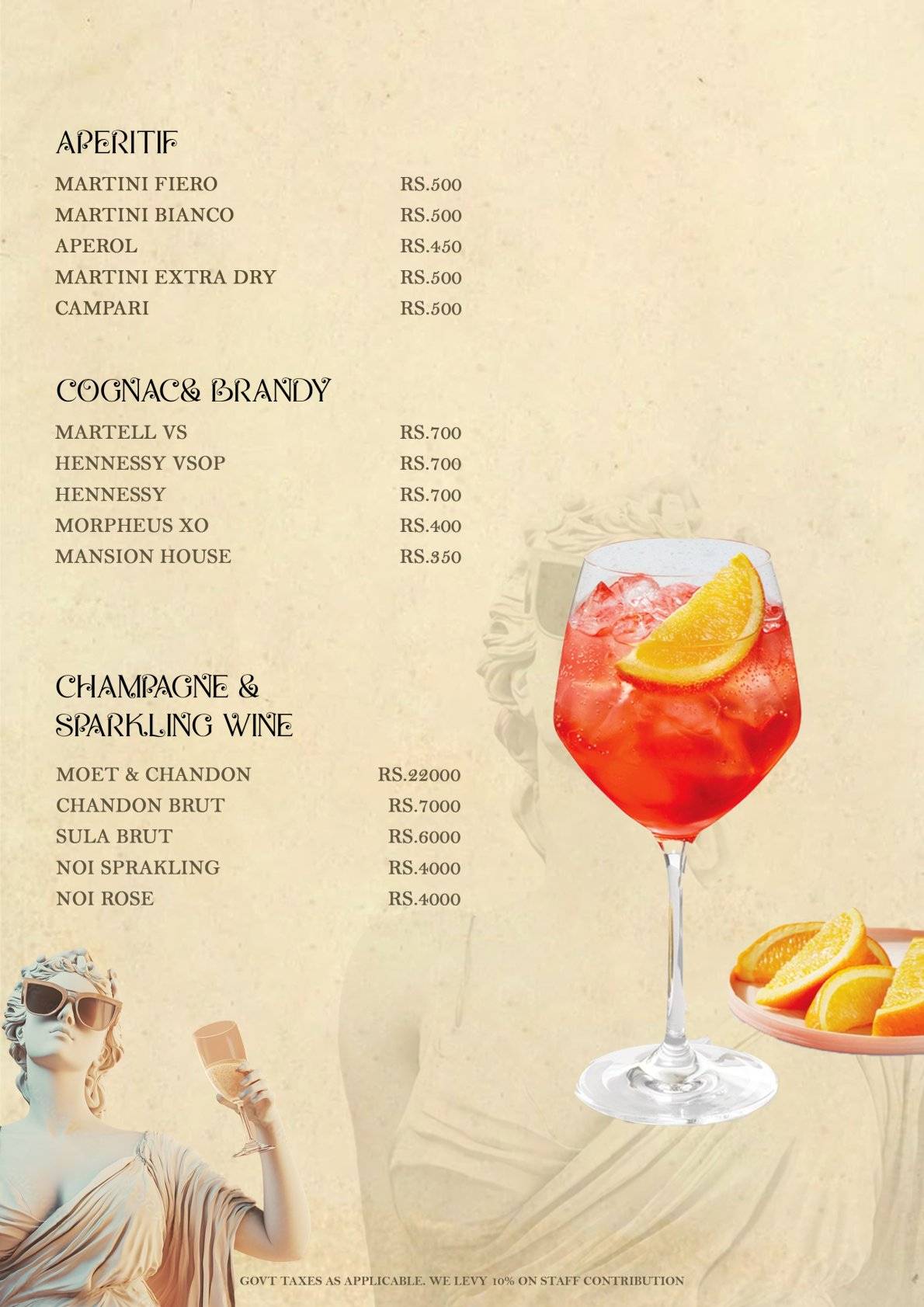 TOY BOY menu