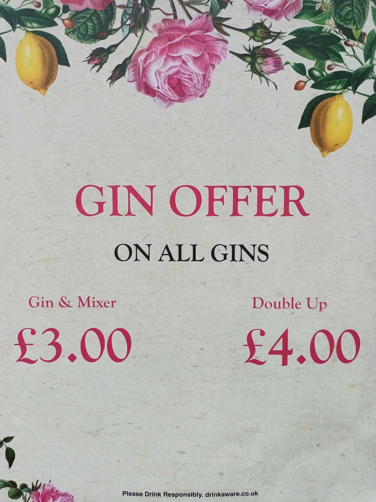 Menu at The Duchess Pub Scarborough, Scarborough