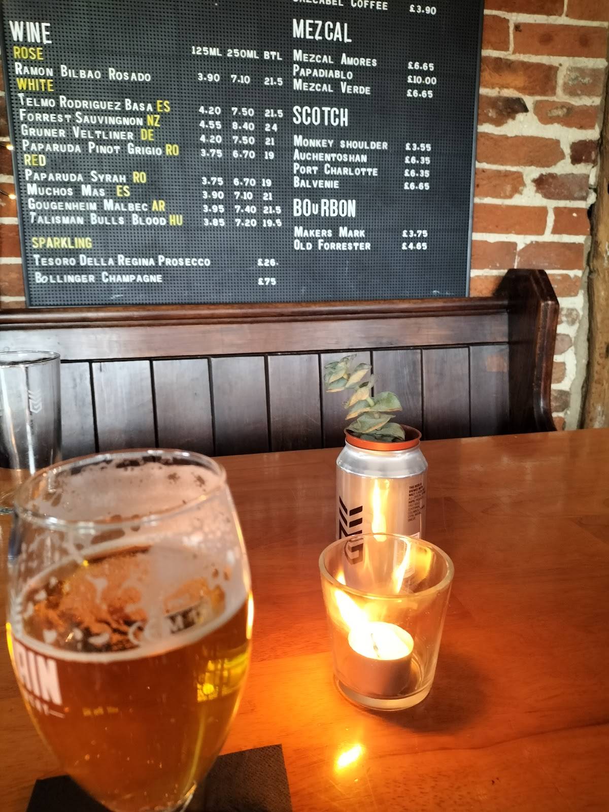 Menu at The Spread Eagle pub & bar, Ipswich