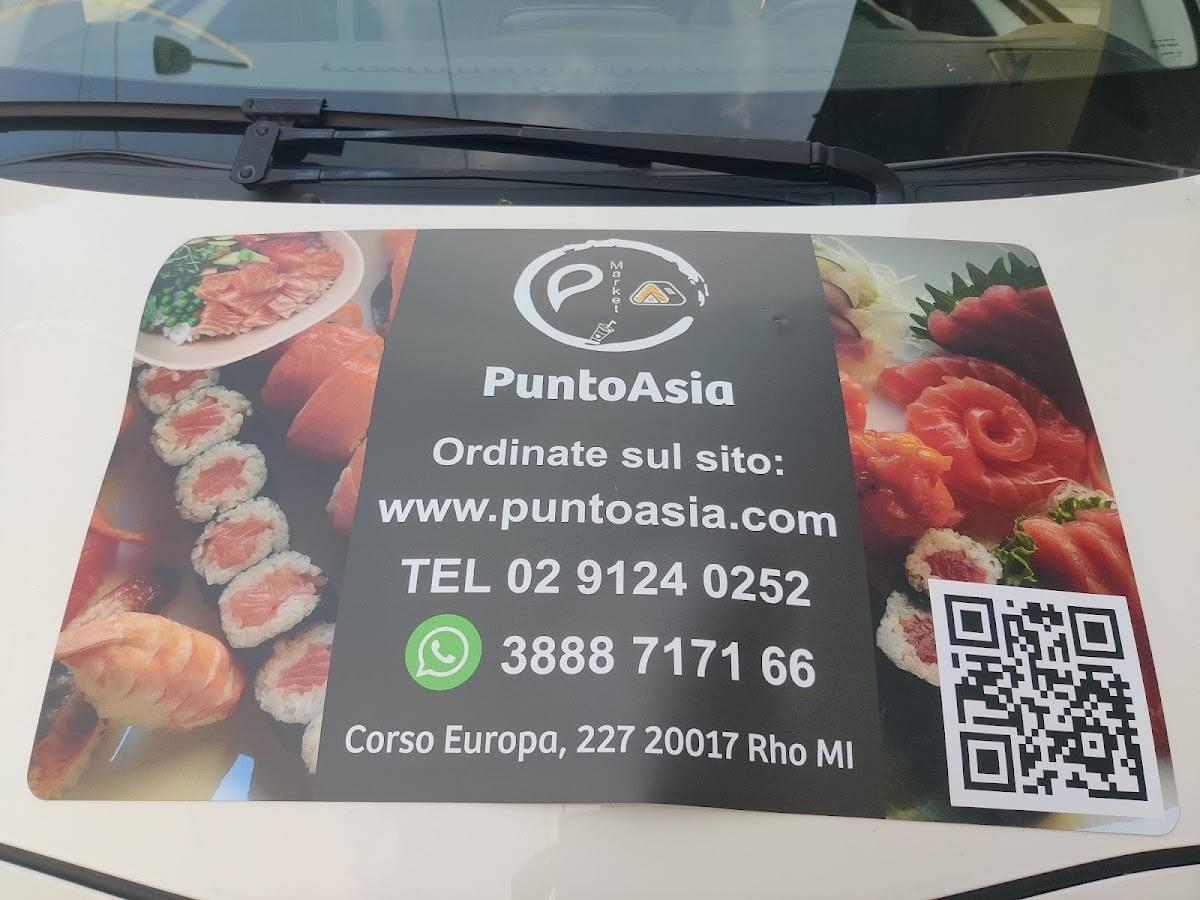 Menu di Puntoasia 