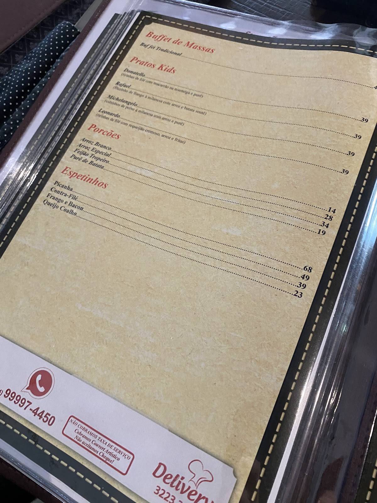 Purê Point Restaurante cardápio