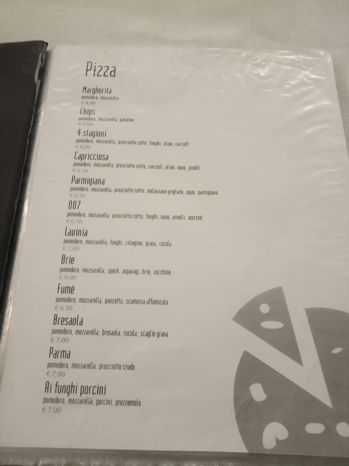 Menu di Qubi Quantobasta Pizzeria Ristorante 