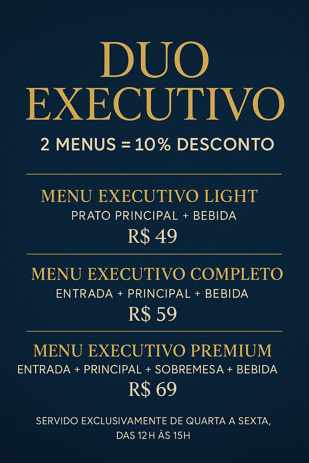 Restaurante Quintal do Gui cardápio