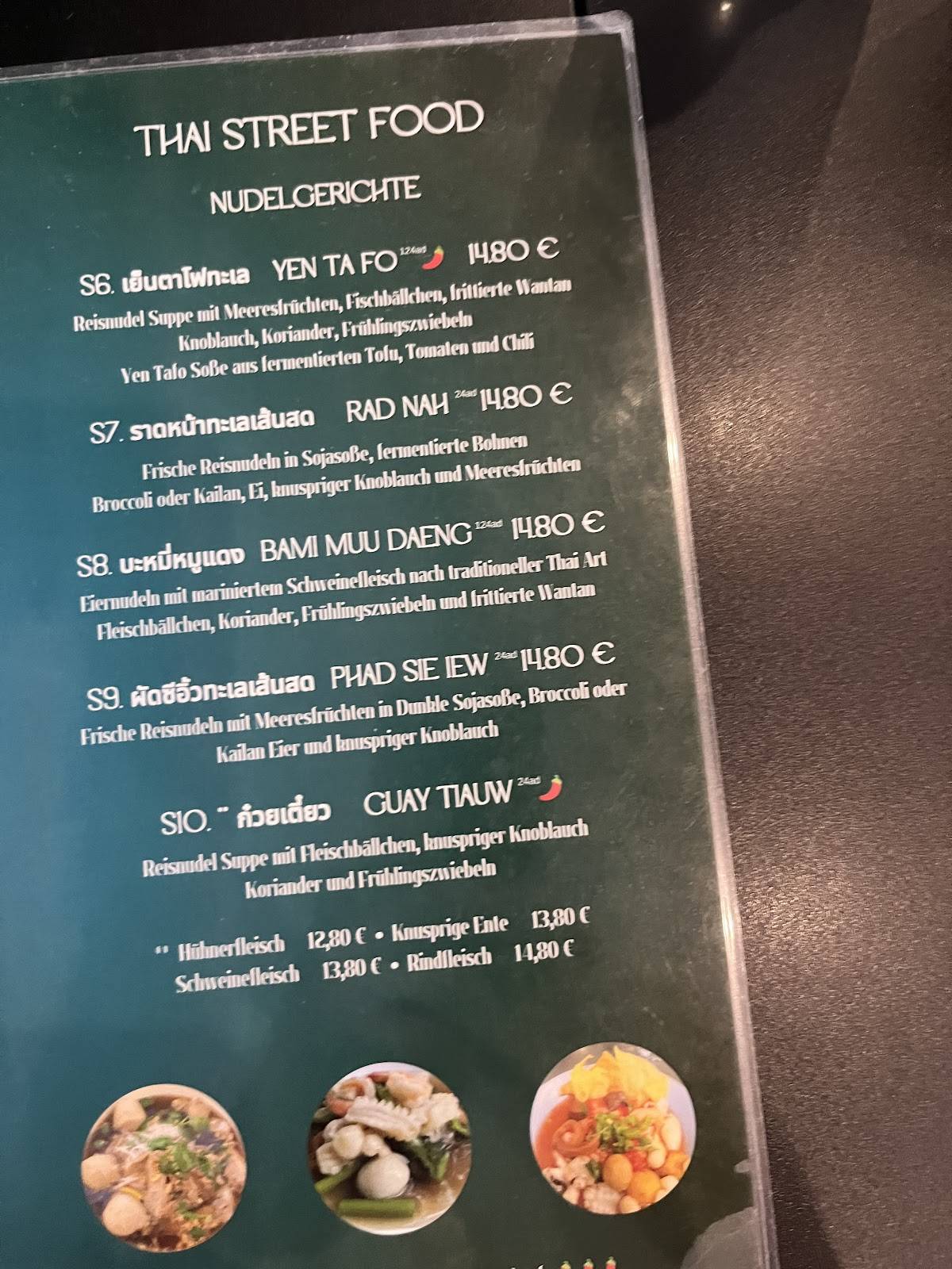 Speisekarte von Ratchada Thai Kitchen pub & Bar, Köln