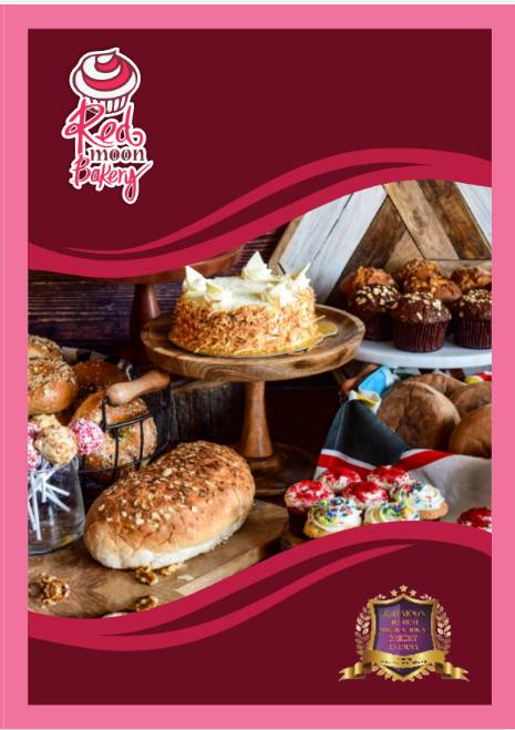 Red Moon Bakery menu
