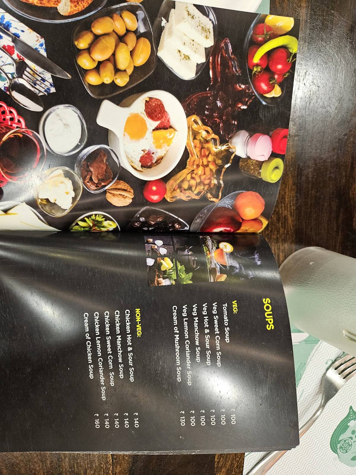 Asta's Desi Darbar menu
