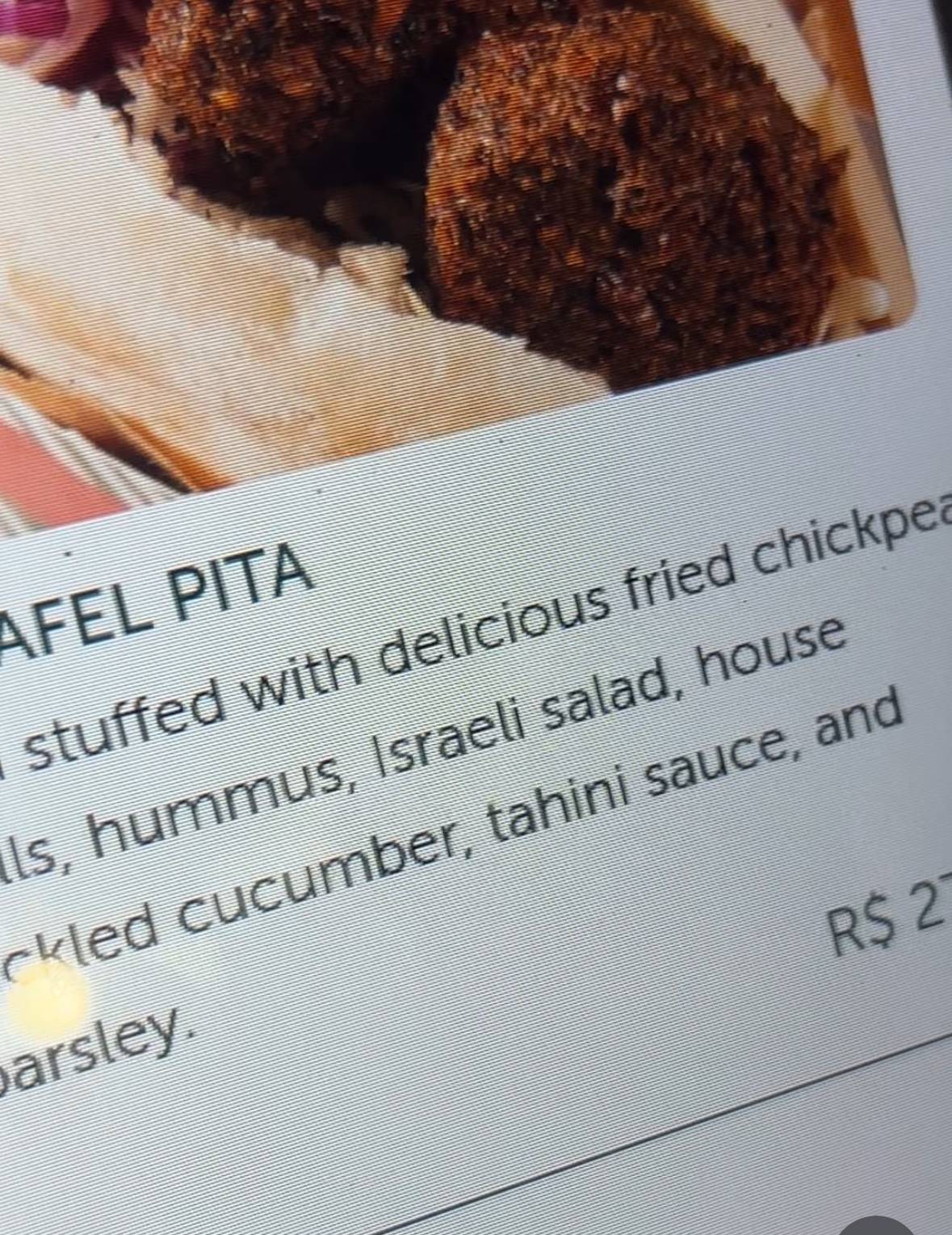 BALCÃO - Comida de Rua cardápio