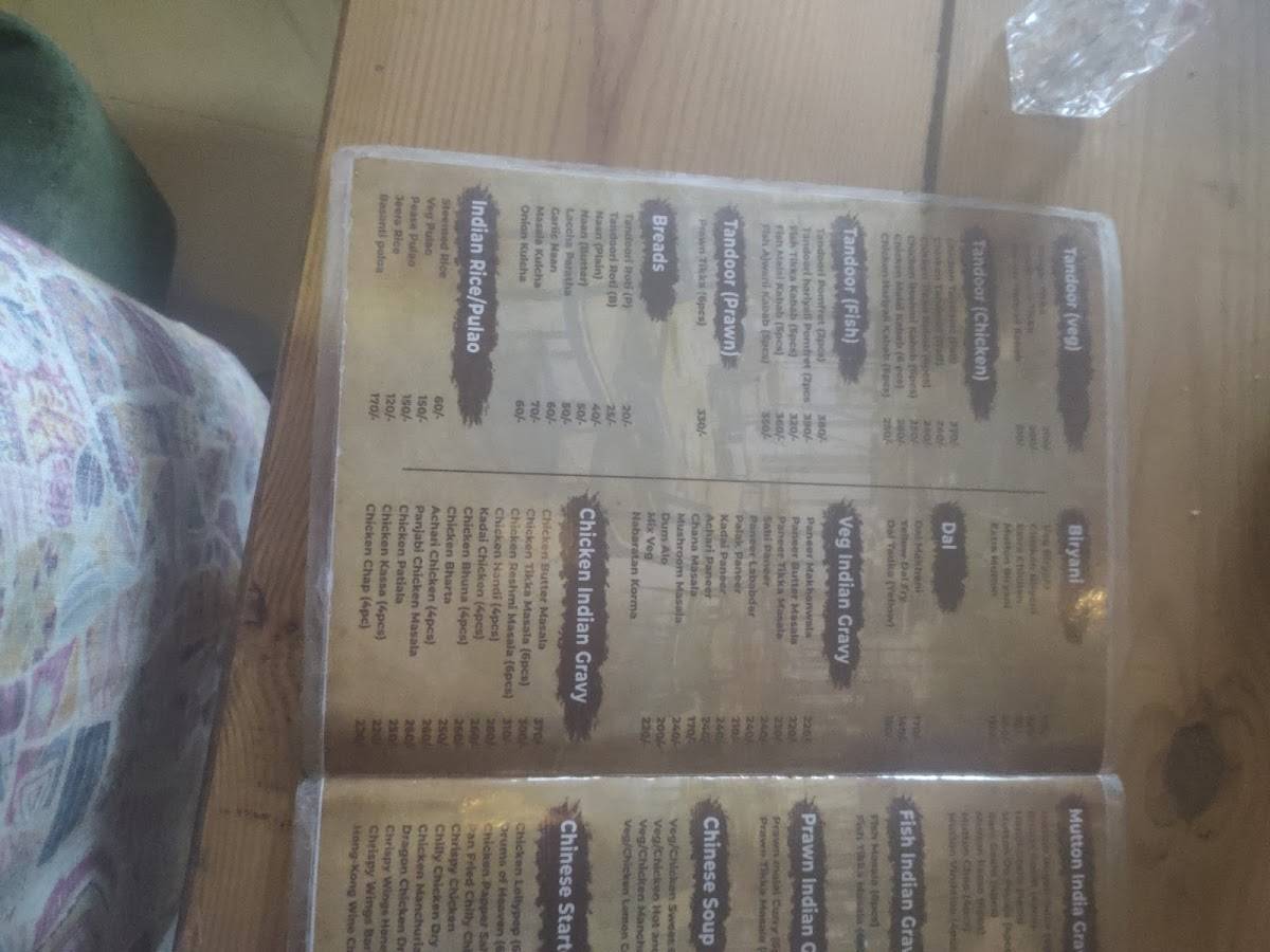 Bamboo Leaf menu