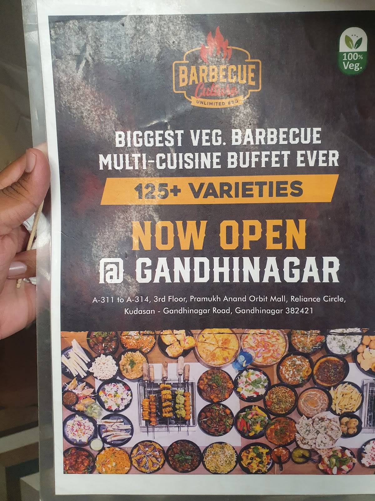 Barbecue Culture Gandhinagar menu