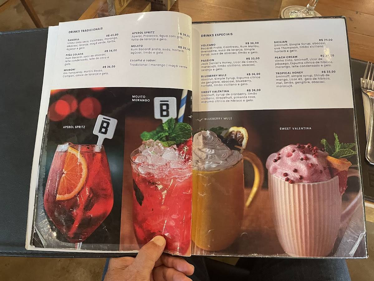 Bendito - Bar e Restaurante cardápio